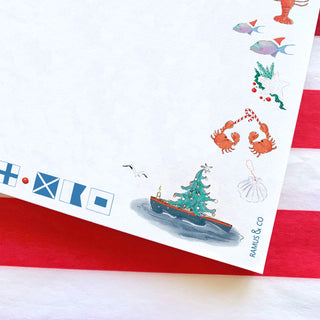 Seas N' Wishes Square Notepad