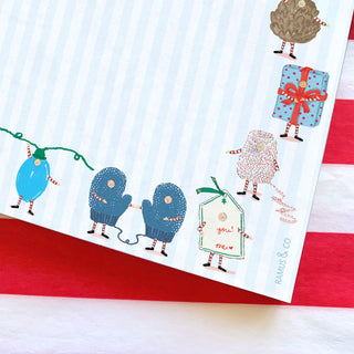 Jolly People Square Notepad