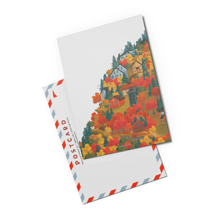 Autumn Foliage Postcard