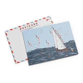 Seagulls Love Postcard Set - Ramus and Company, LLC (4797646700606)