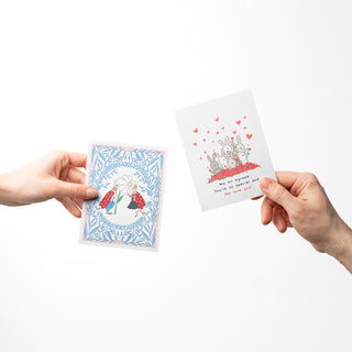 Garden Valentine's Assorted Set of 8