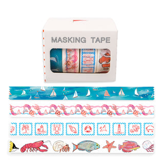 Ocean Club Masking Tape Set of 4