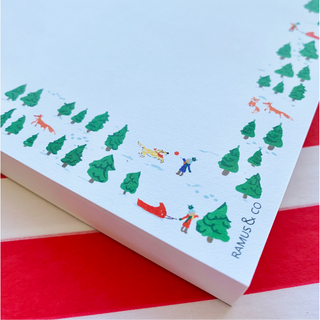 Pine Forest Square Notepad