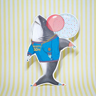 Birthday Shark Fridge Card