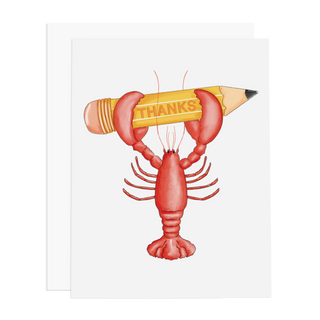 Lobster Pencil Thanks