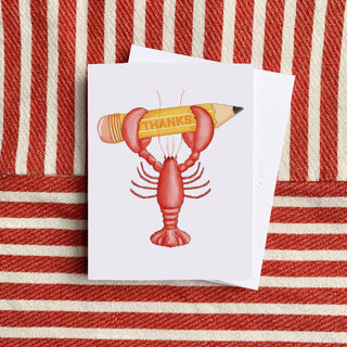 Lobster Pencil Thanks