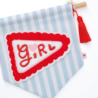 "Girl" Decorative Banner