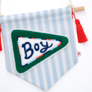 "Boy" Decorative Banner