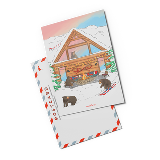 Bear Chalet Postcard