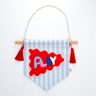 "Play" Decorative Banner