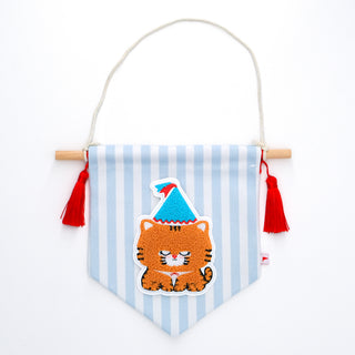 Party Tiger Decorative Banner