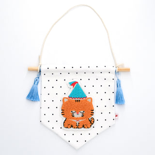 Party Tiger Decorative Banner