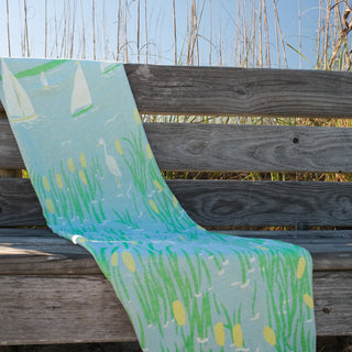 Marshland Turkish Beach Towel