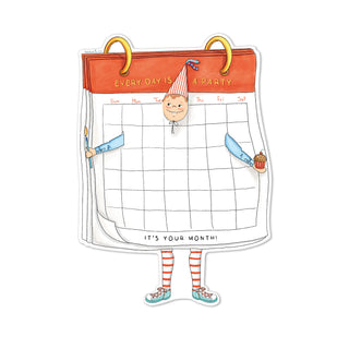 Tony the Party Calendar Fridge Card