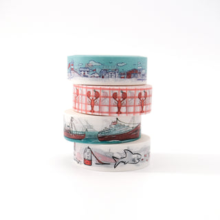 Salty Life Masking Tape Set of 4