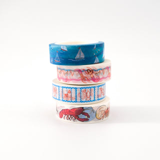 Ocean Club Masking Tape Set of 4