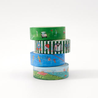 Summer Club Masking Tape Set of 4