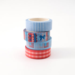 Americana Masking Tape Set of 4