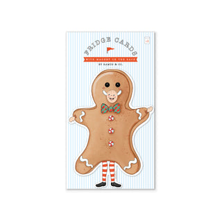 Stevie the Ginger Cookie Fridge Card