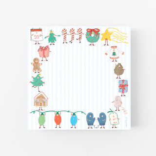 Jolly People Square Notepad