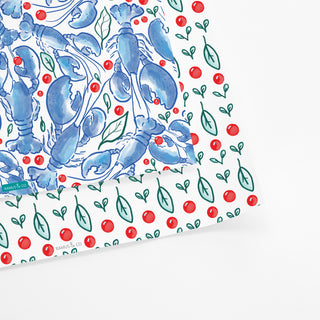 Lobster and Berries Gift Wrap