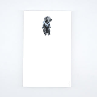 Preppy Black Lab Notepad