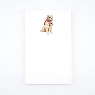 Preppy Retriever Notepad