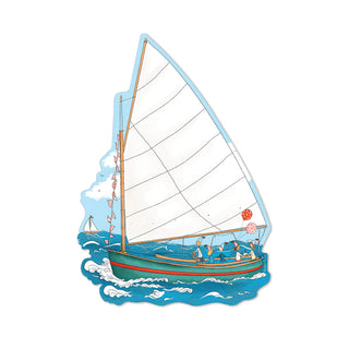 Sailboat Party Fridge Card