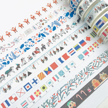 Load image into Gallery viewer, Merry Nautical Masking Tape - Ramus and Company, LLC (7048606941246)