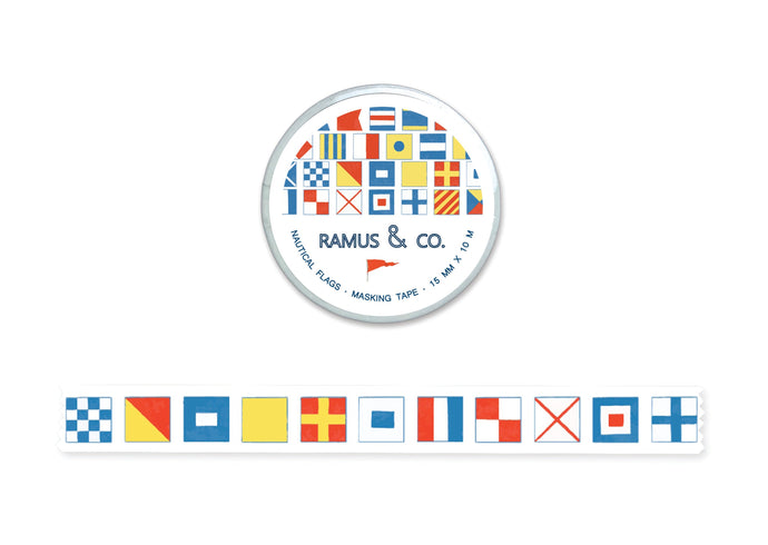 Nautical Flags Masking Tape - Ramus and Company, LLC (6911322980414)