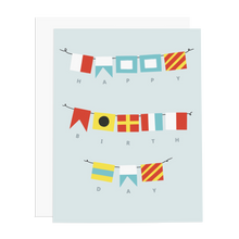 Load image into Gallery viewer, HBD Nautical Flags - Ramus and Company, LLC (3927575167045)