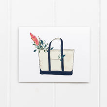 Load image into Gallery viewer, Tote Bag With Flowers - Ramus and Company, LLC (3938920071237)