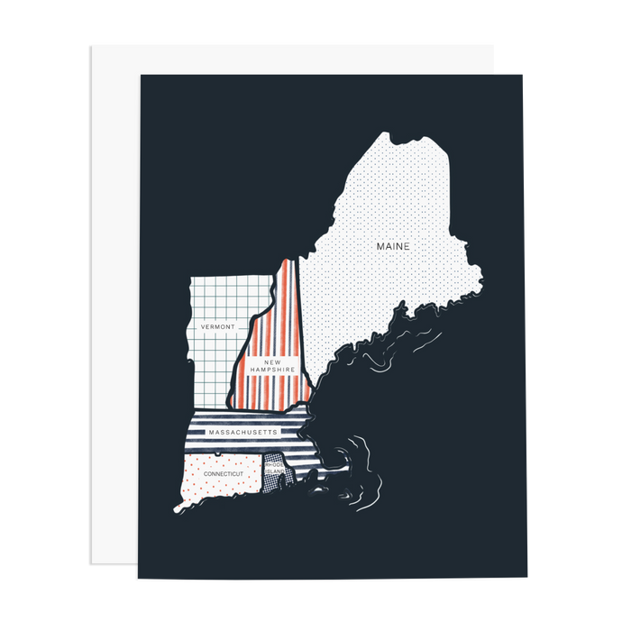 New England Map - Ramus and Company, LLC (3874026684485)