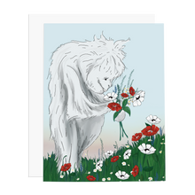 Load image into Gallery viewer, Yeti Picking Flowers - Ramus and Company, LLC (4416931201086)