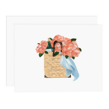 Load image into Gallery viewer, Champagne Peonies Bag - Ramus and Company, LLC (6910891655230)
