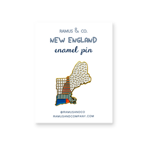 New England Enamel Pin - Ramus and Company, LLC (6911262720062)