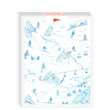 Load image into Gallery viewer, Ski Blue Toile Boxed Set - Ramus and Company, LLC (6673553195070)