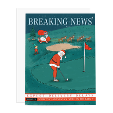 Load image into Gallery viewer, Santa Golfing - Ramus and Company, LLC (7045027921982)