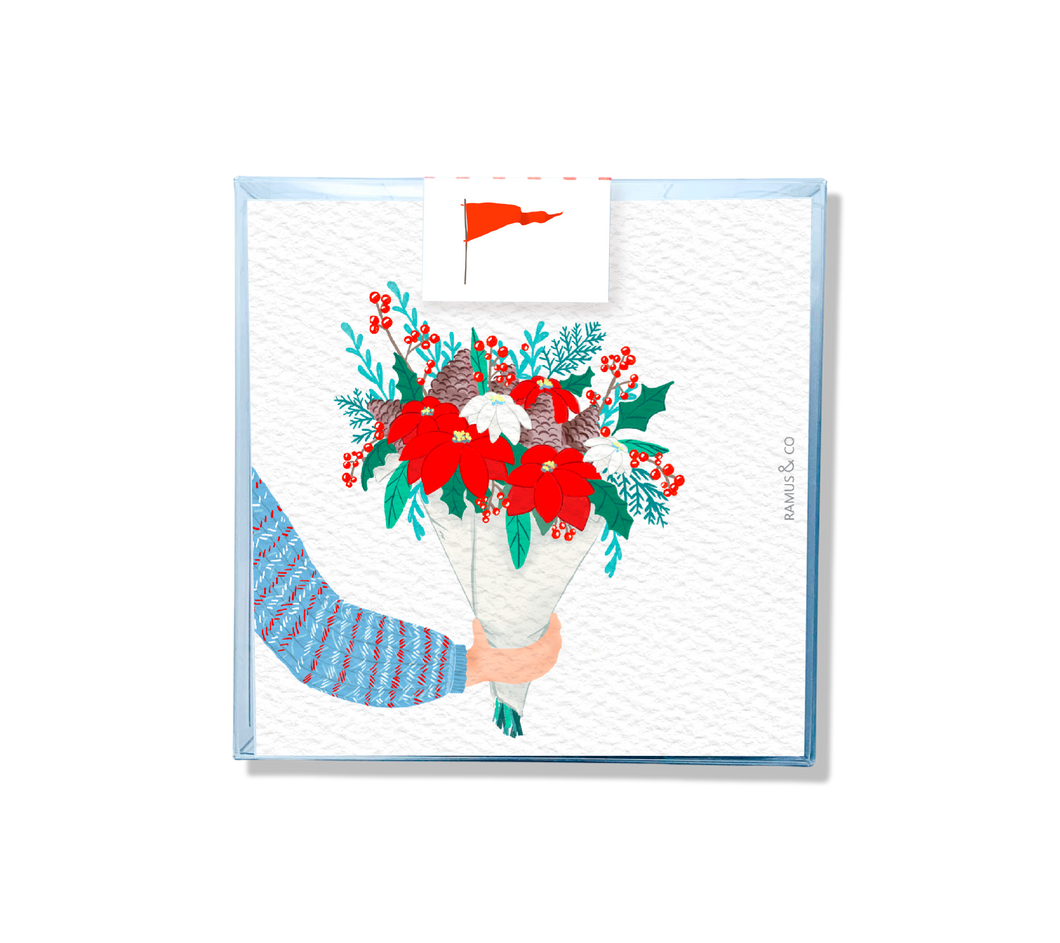 Winter Bouquet Gift Tag Set of 15 - Ramus and Company, LLC (7049666396222)