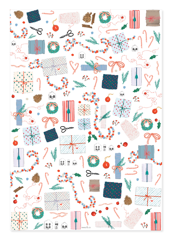 Merry Gifting Gift Wrap - Ramus and Company, LLC (7048642101310)