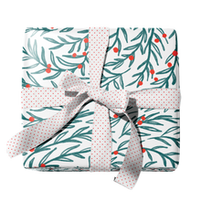 Load image into Gallery viewer, Wreath Swirl Gift Wrap - Ramus and Company, LLC (7048658124862)