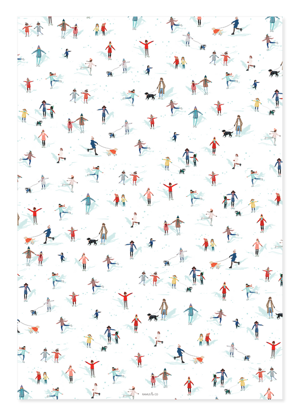 Winter Wonderland Gift Wrap - Ramus and Company, LLC (7048697282622)