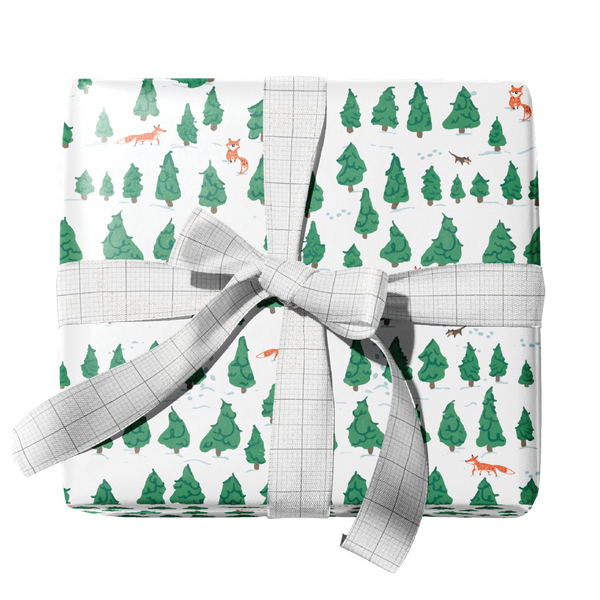 Pine Forest Gift Wrap - Ramus and Company, LLC (7048700166206)