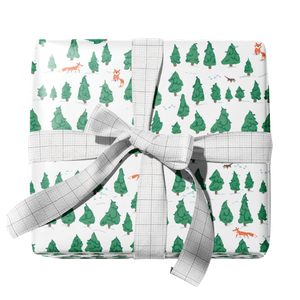 Pine Forest Gift Wrap - Ramus and Company, LLC (7048700166206)