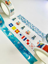 Load image into Gallery viewer, Nautical Flags Masking Tape - Ramus and Company, LLC (6911322980414)