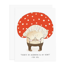 Load image into Gallery viewer, Mushroom in My Heart - Ramus and Company, LLC (8065490780446)