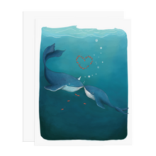Load image into Gallery viewer, Whales in Love - Ramus and Company, LLC (8065491304734)