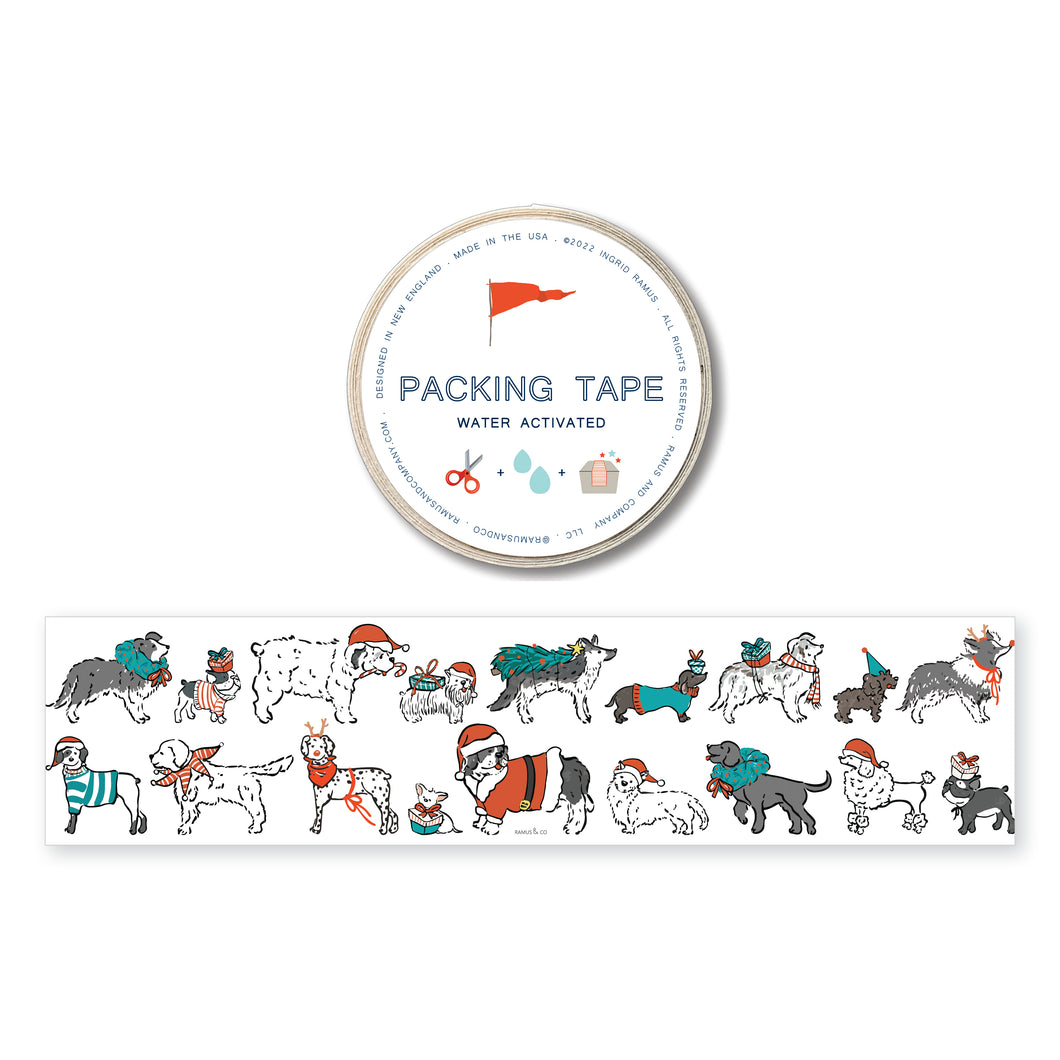 Holiday Dogs Packing Tape - Ramus and Company, LLC (7968675103006)