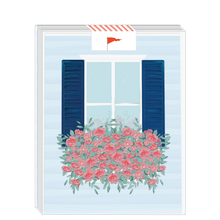 Load image into Gallery viewer, Window Pink Flowers Boxed Set - Ramus and Company, LLC (3938918629445)
