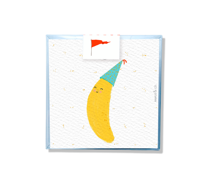 Banana Party Gift Tag Set of 15 - Ramus and Company, LLC (6911376130110)